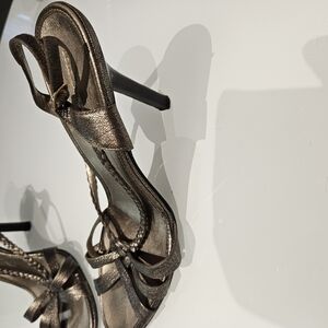 Elegant Metallic Sandals